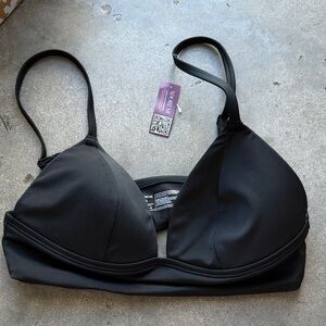 Adore Me Black Triangle Bralette